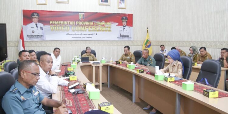 Pemprov Lampung Mengikuti Rakor Inflasi Daerah, Mendagri Meminta Daerah Lakukan Langkah Antisipasi