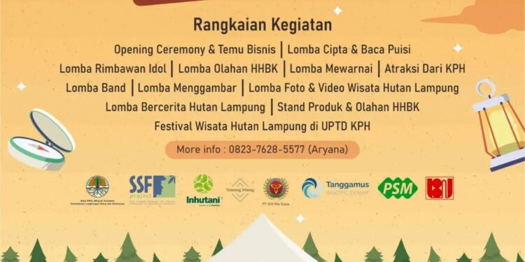 Festival Wisata Hutan 2023, Perbanyak Agenda Pariwisata Lampung